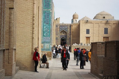 L’ensemble Chakhi-Zinda à Samarkand, l’Ouzbékistan